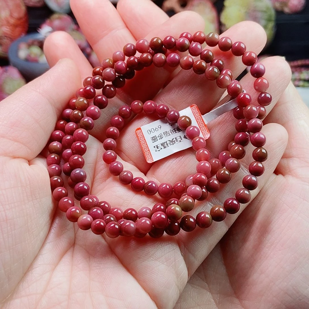 玛瑙/玉髓手链未镶嵌欧*盐源玛瑙手链