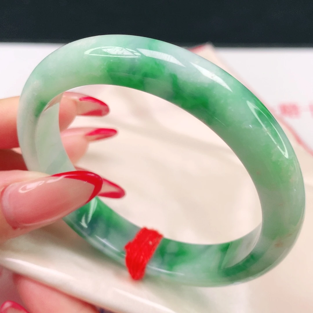 翡翠未镶嵌手镯天然翡翠1615