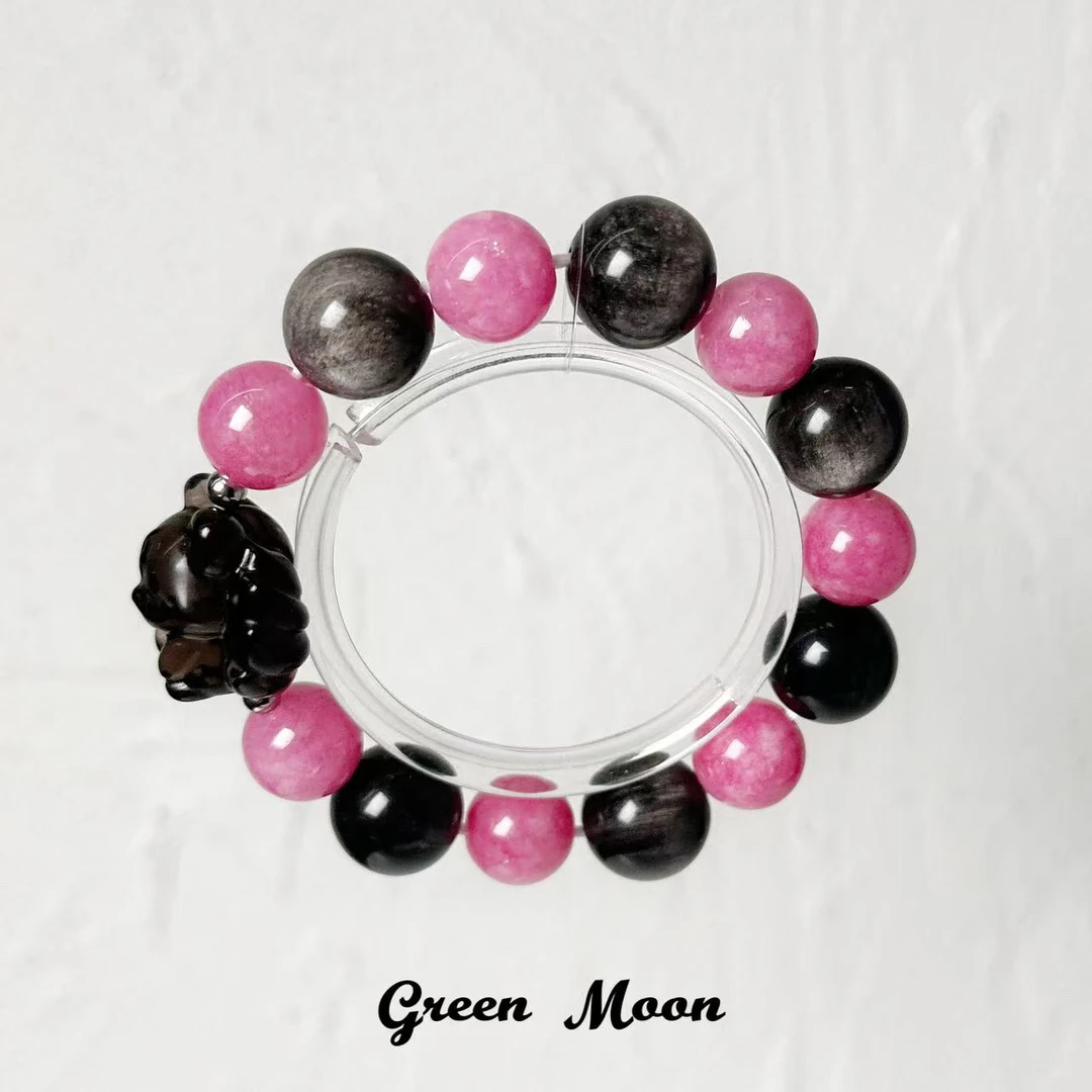 非金属仿水晶手链 【不舞之鹤】甜酷辣妹精致优雅手串高级原创B341