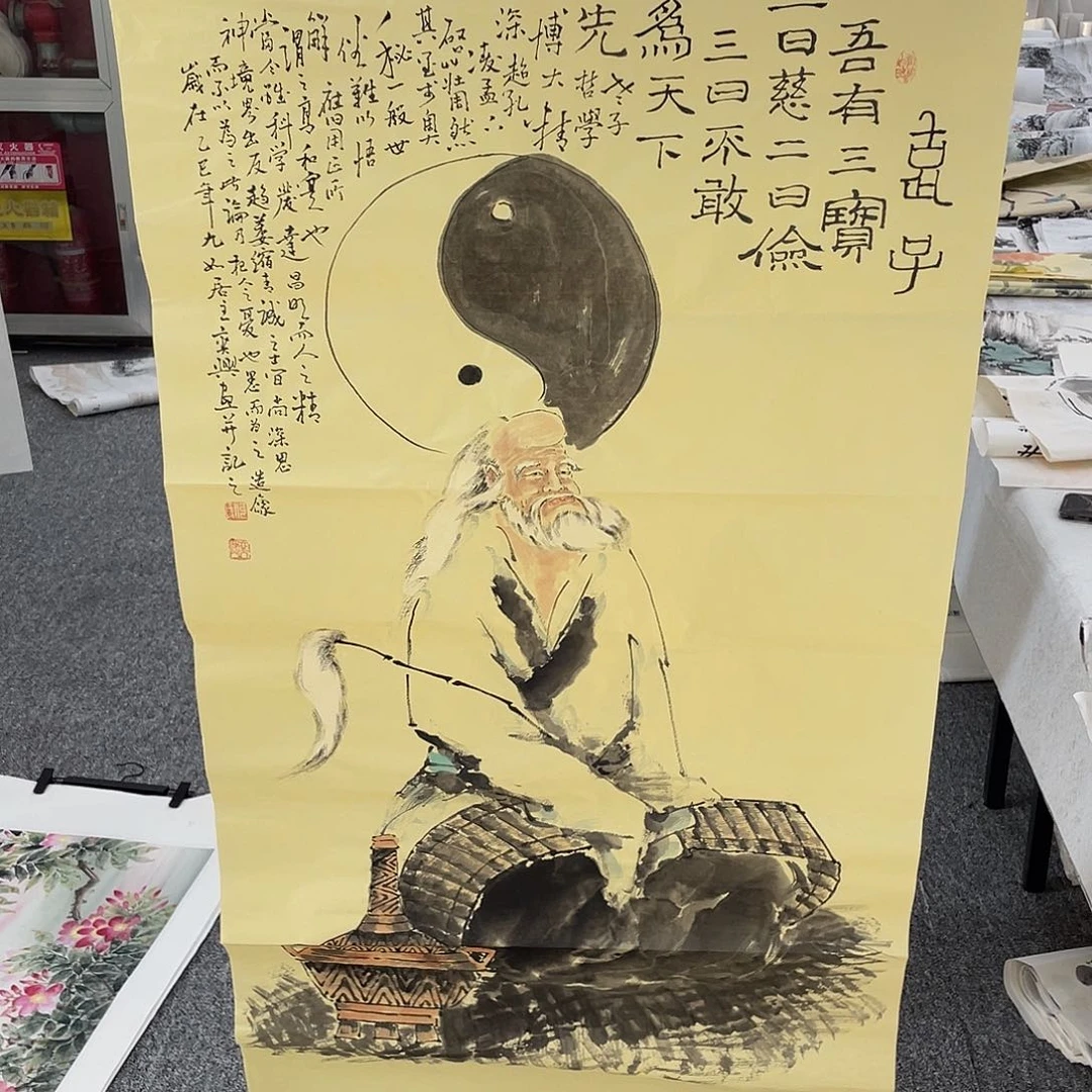 国画纯手绘字画宣纸