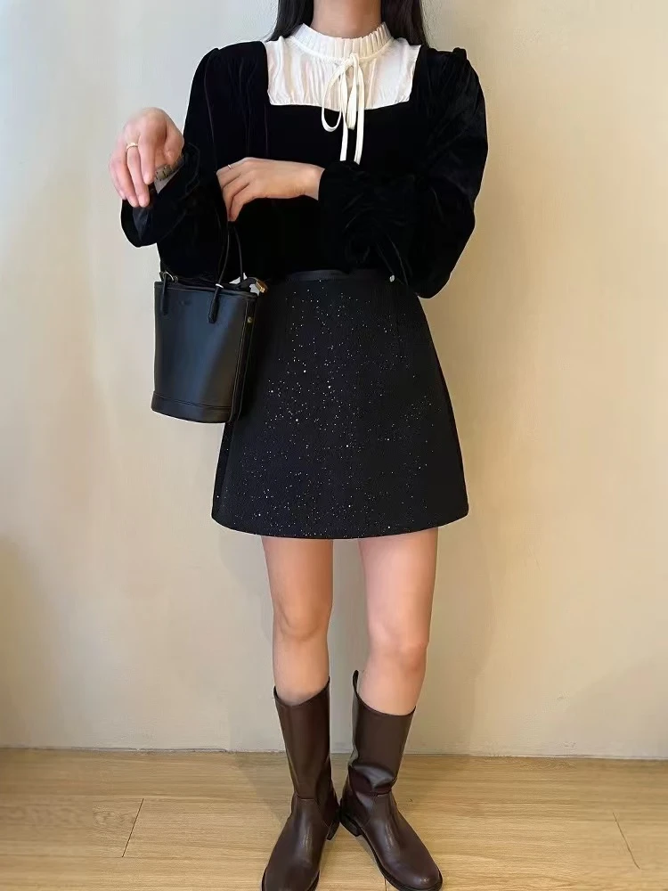 【9-19】 （微瑕介意慎拍）2025新款女装上衣裙套装下半身裤3