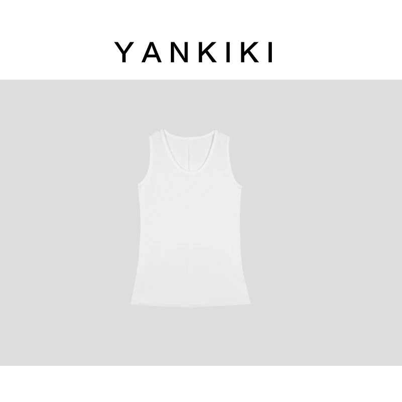 泡菜分割线背心  YANKIKI 2025春季新款NEW