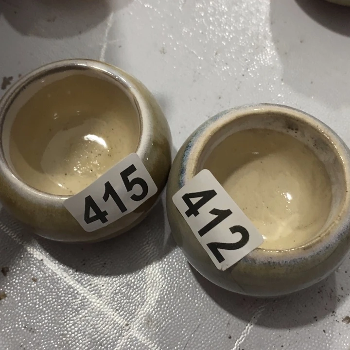 木***。瓷片磁州窑研究所杯子一对微瑕疵