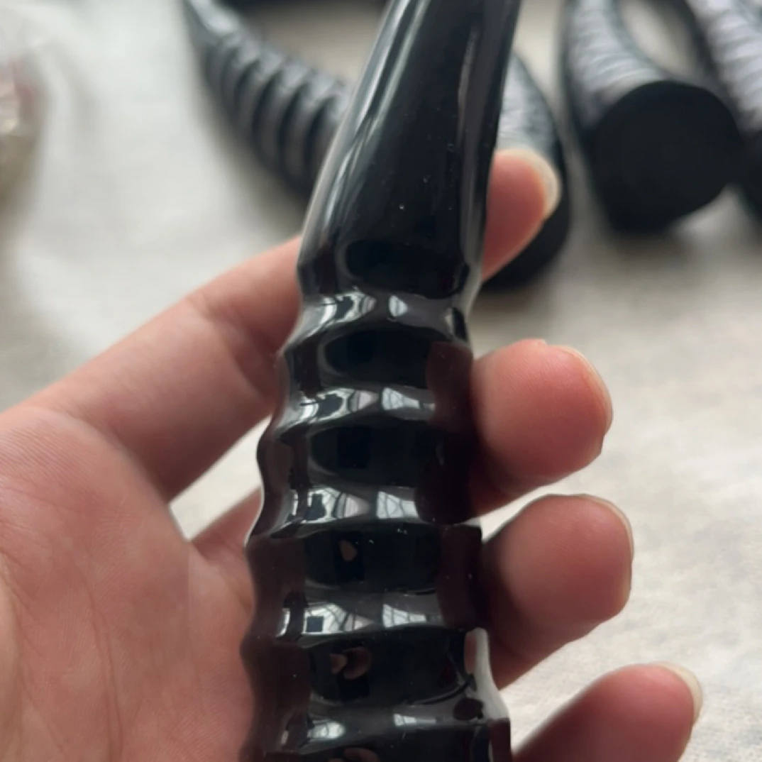 藏区高原成年羊角可盘玩送礼的精美摆件