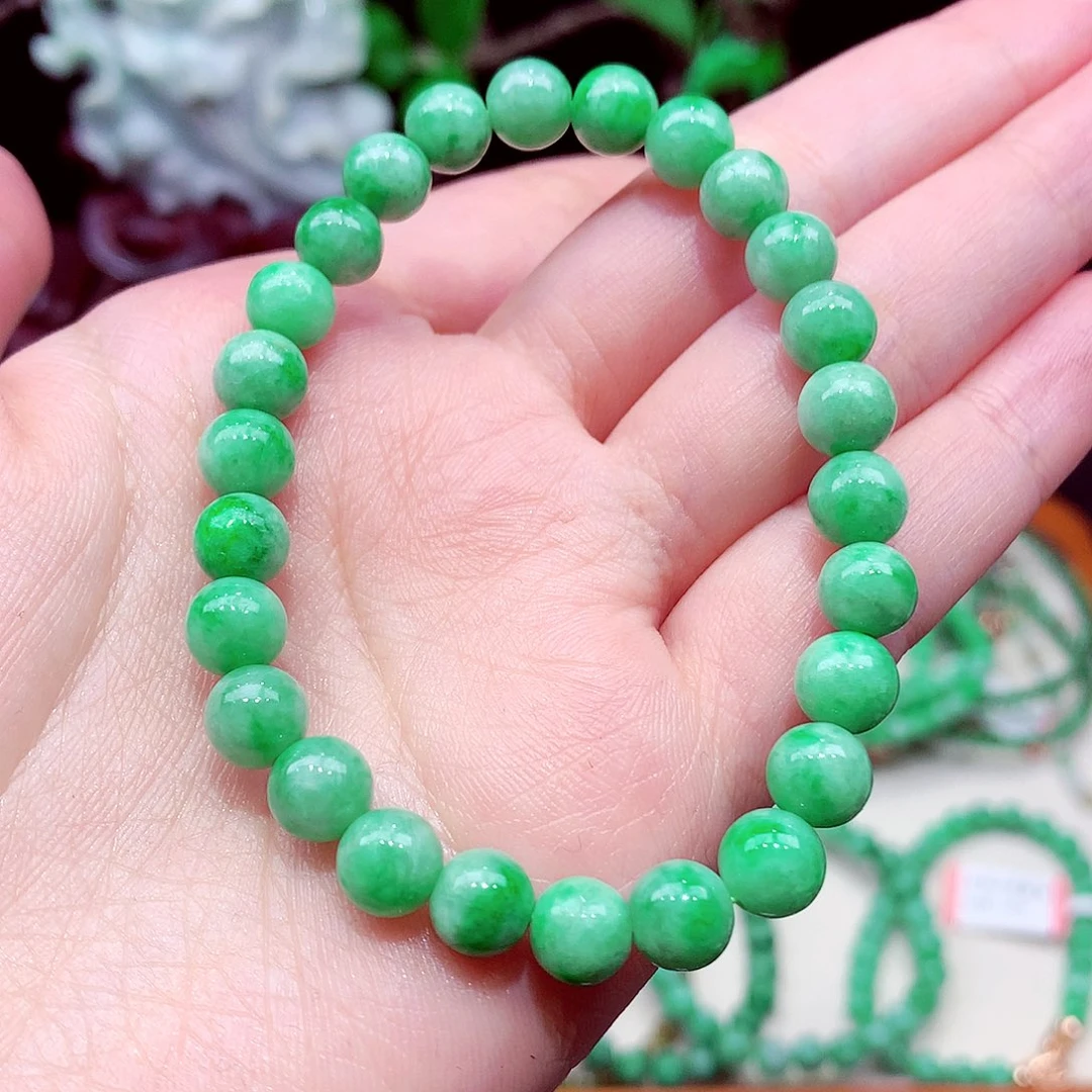 未镶嵌手链翡翠翡翠