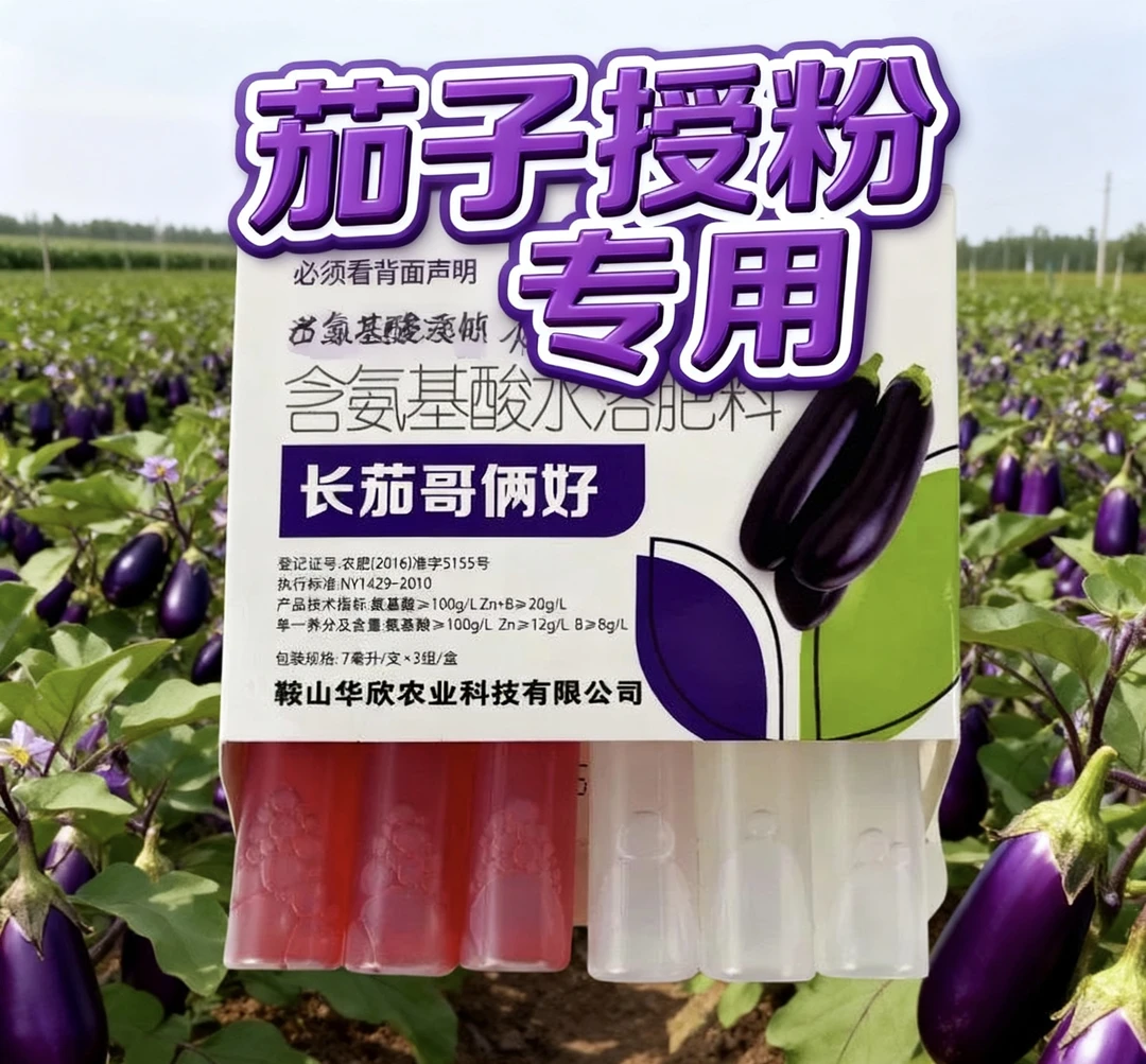 长茄座果灵紫长茄线茄专用喷花座果剂组合