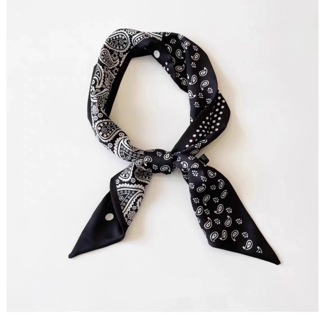 气质长条小丝巾春秋女士休闲时尚百搭