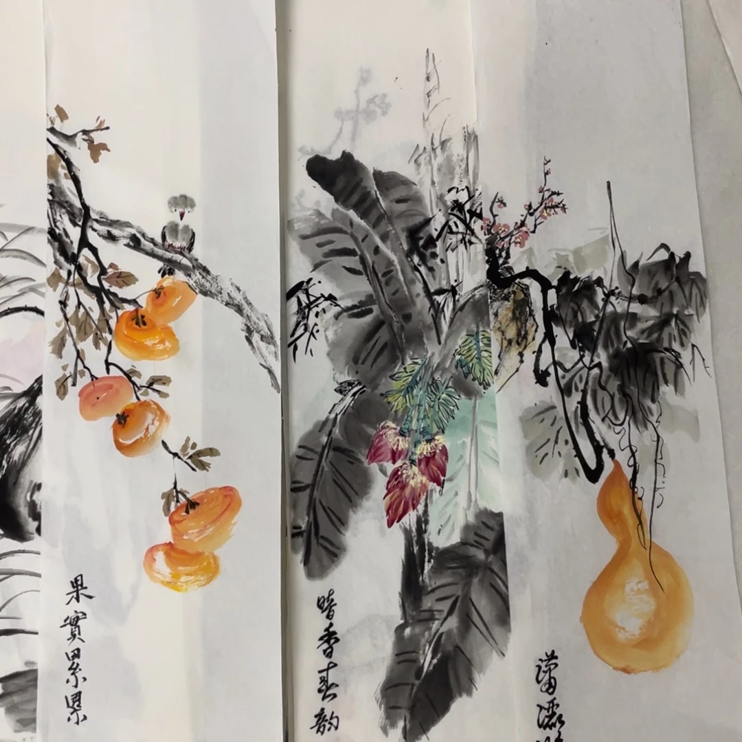 国画高庆丽老师绘画
