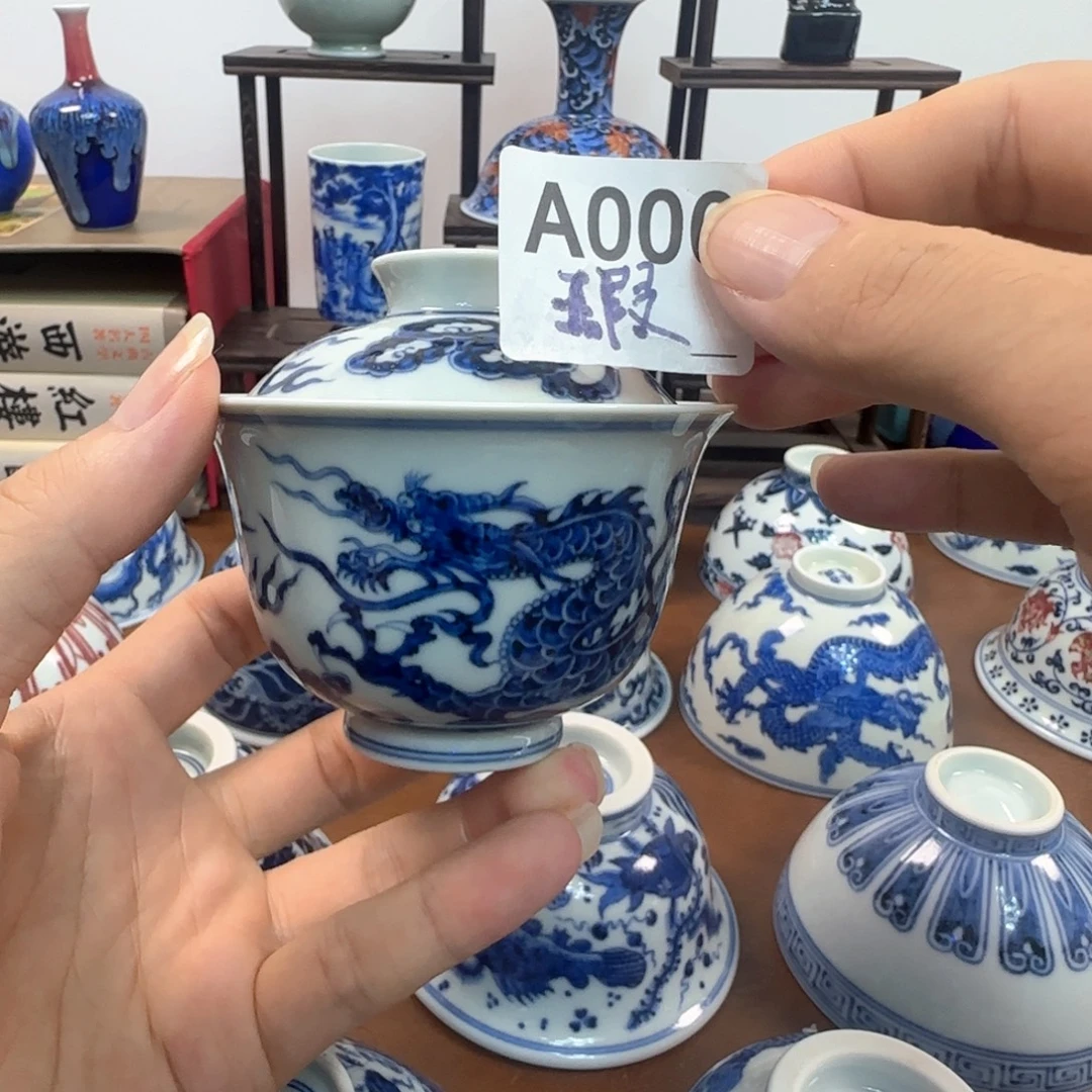 杯子景德镇纯手工陶瓷杯1111111