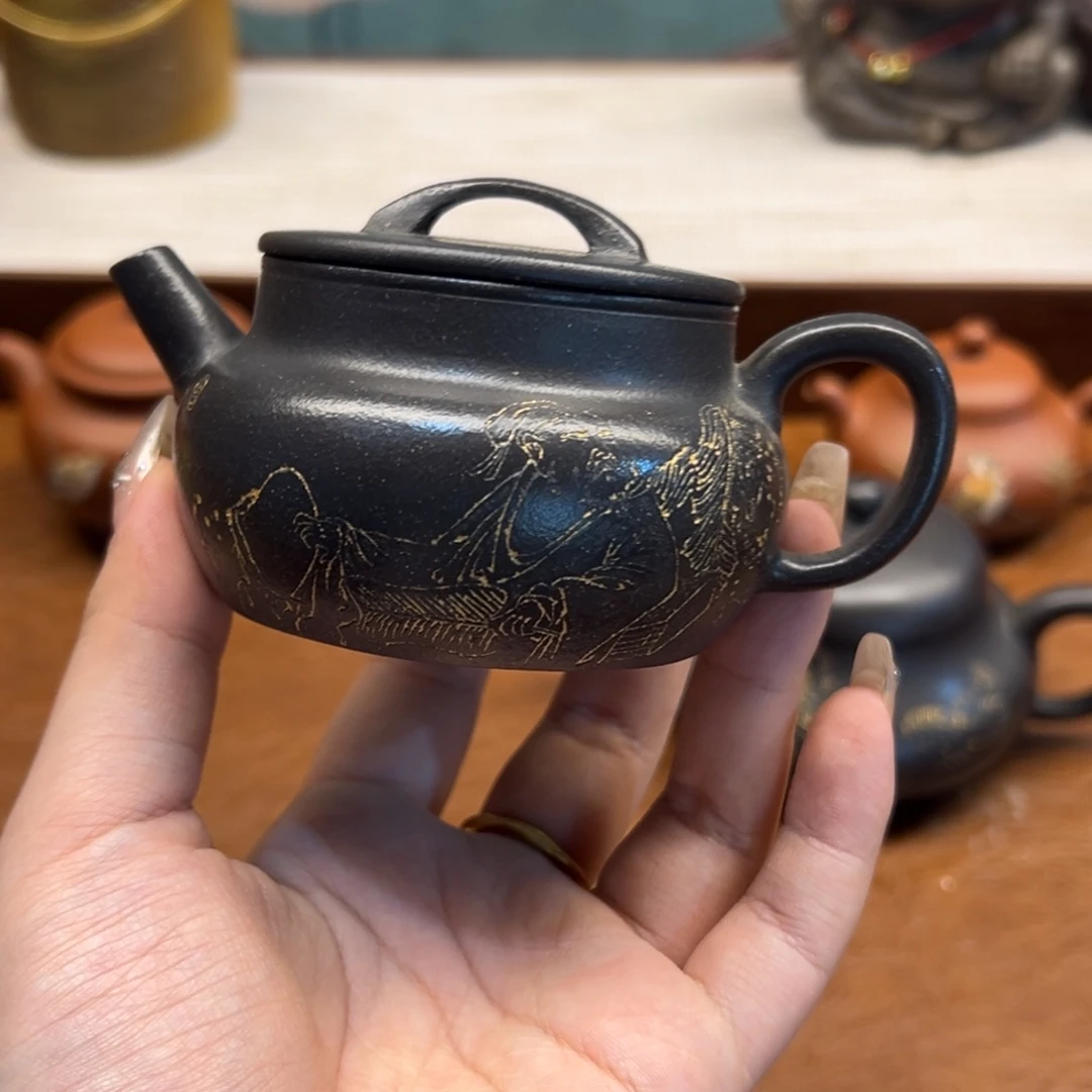 紫砂雕宠小器高品