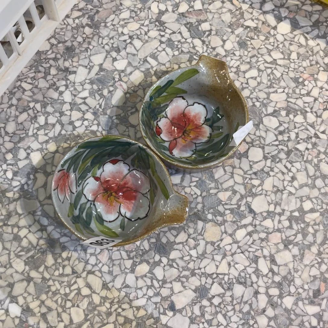 瓷片看***0景德镇手工手绘
