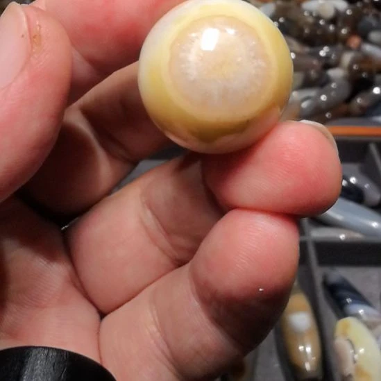 玛瑙/玉髓裸珠_ HEIMORI 天然天珠