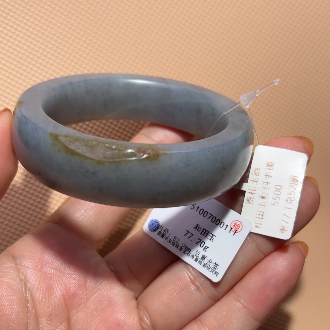 和田玉（子料）未镶嵌手镯