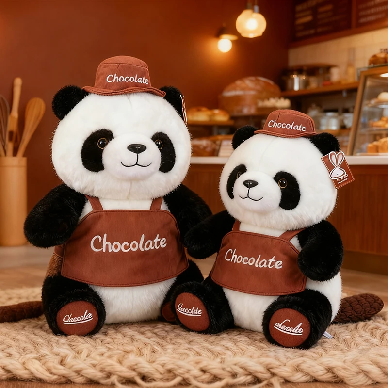 创意卡通美拉德大熊猫毛绒玩具陪伴娃娃大熊猫玩偶送女生惊喜礼品