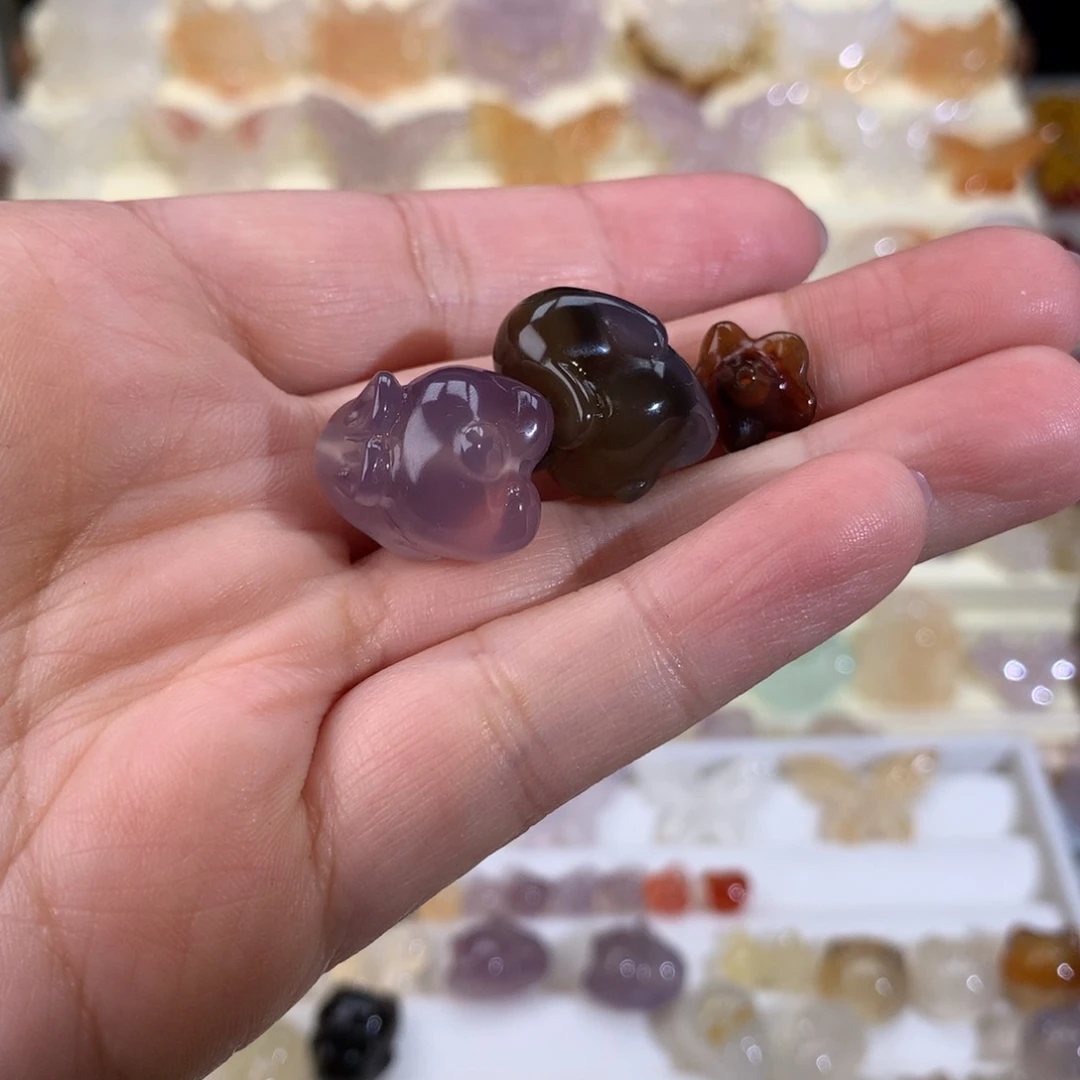 玛瑙/玉髓合金颈饰