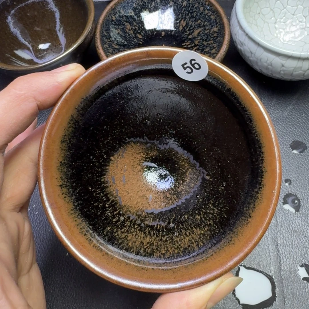 摆件古时茶器建窑建盏56