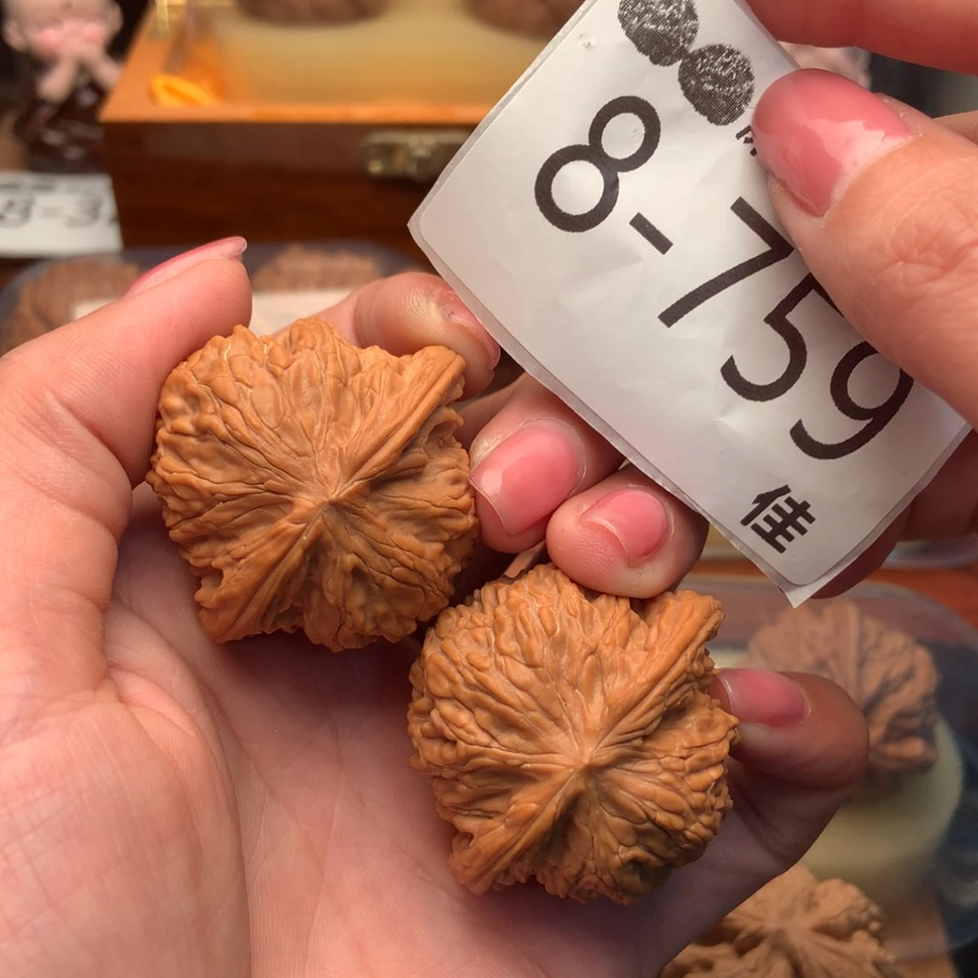 文玩核桃把件?****鑫40正磨