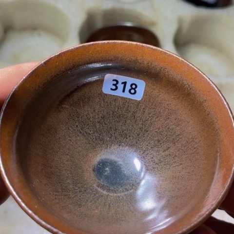 茶盏原矿原釉柴烧建盏