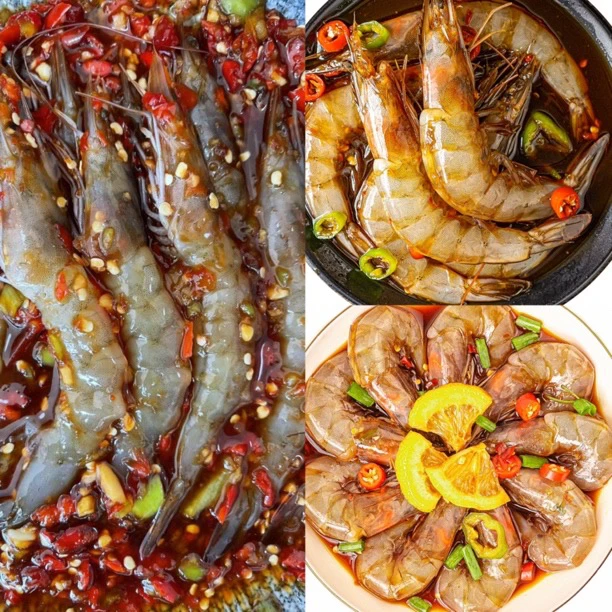柠檬虾，泰式虾，冷冻生呛虾【900g】生腌虾顺丰生腌海鲜