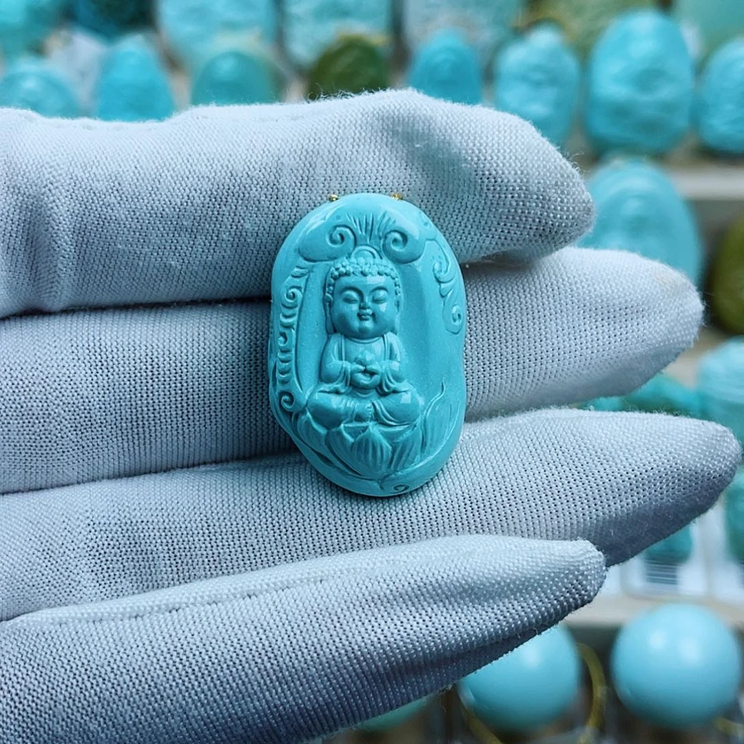 绿松石未镶嵌珠宝奇石