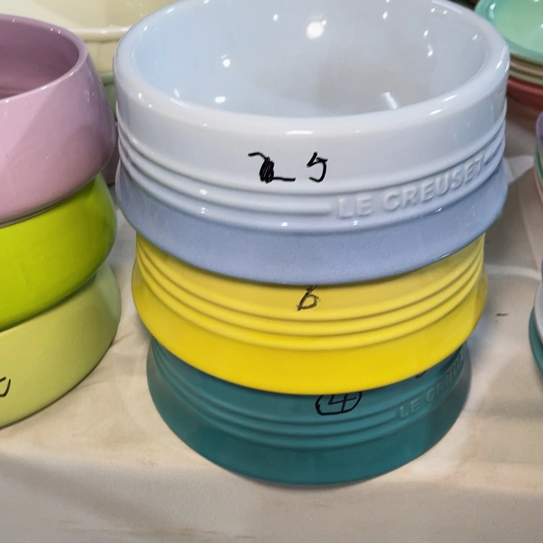 瓷微瑕陶瓷餐具家用 一个大号