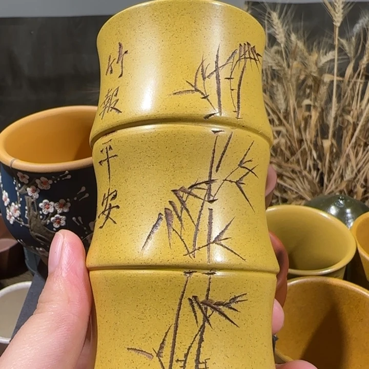 茶杯紫砂全手工紫砂