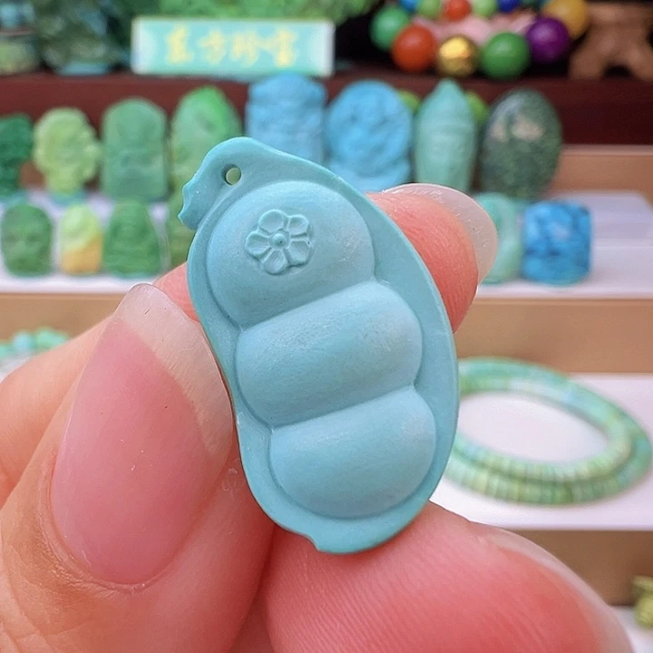 未镶嵌绿松石项链