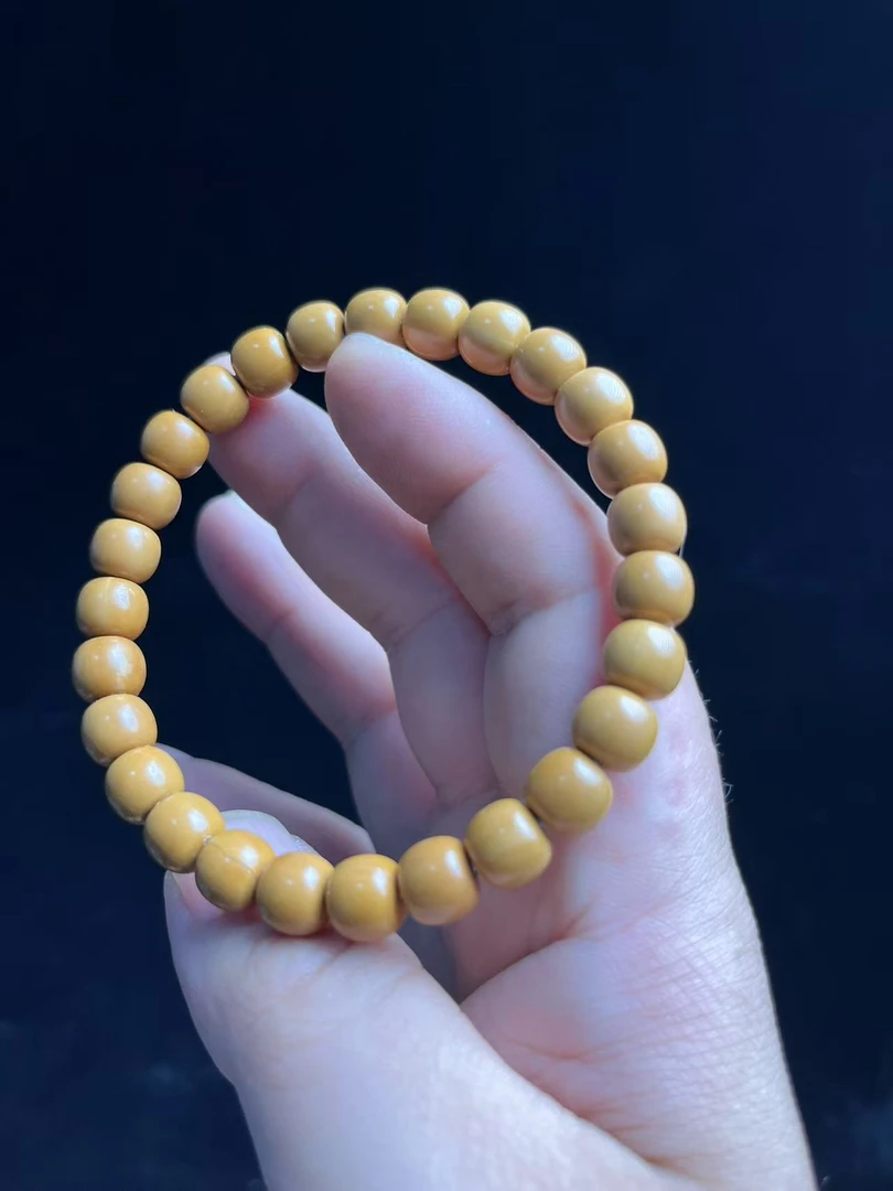 【星雲手作】微微瑕性价比款介意勿拍老型猴头手串 11mm左右