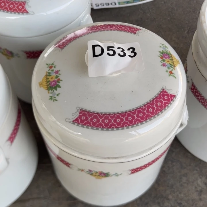 八九十年代高岭土盘碗碟有矿点D533