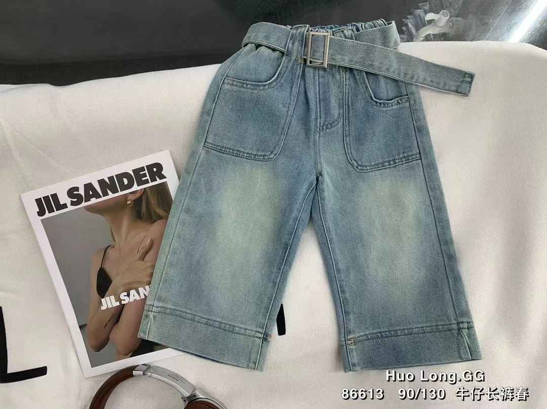 2025 春款韩版牛仔裤