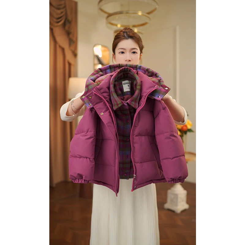 女童棉服冬装2025新款儿童冬季加厚棉衣假两件棉袄上衣3779