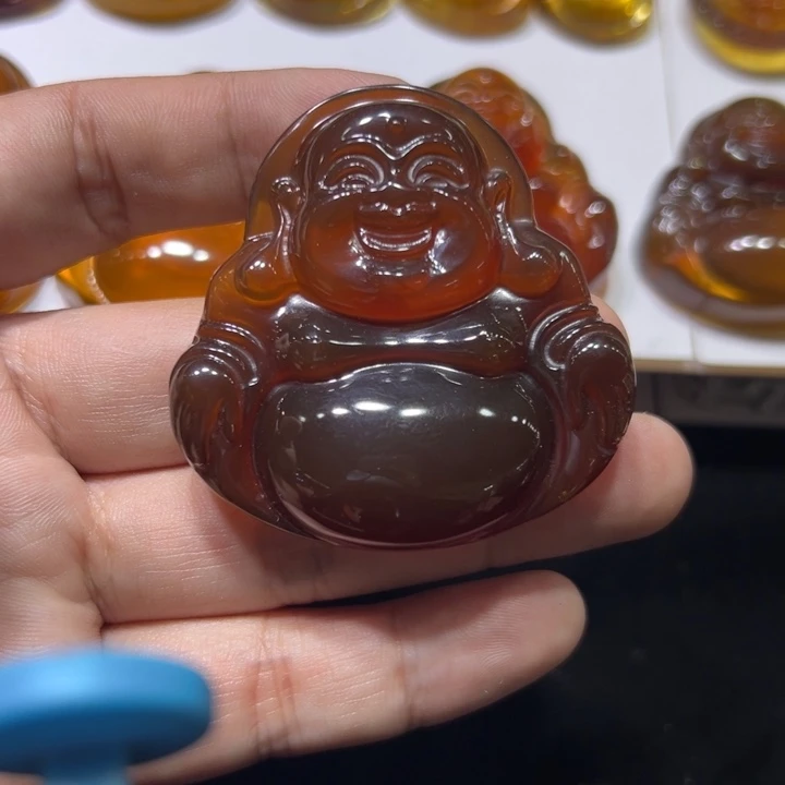 琥珀颈饰未镶嵌琥珀吊坠