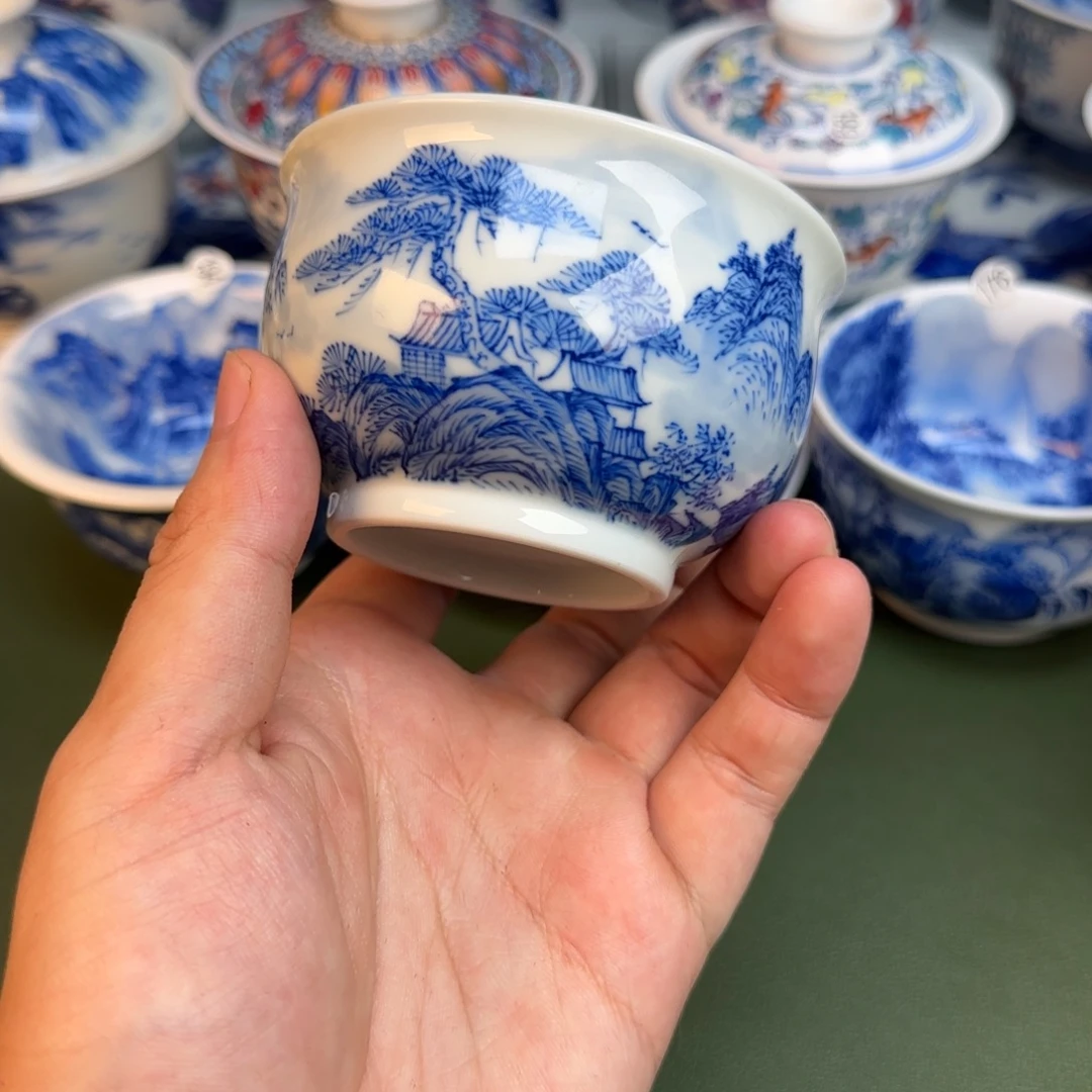 彦祖纯手工手绘茶具197
