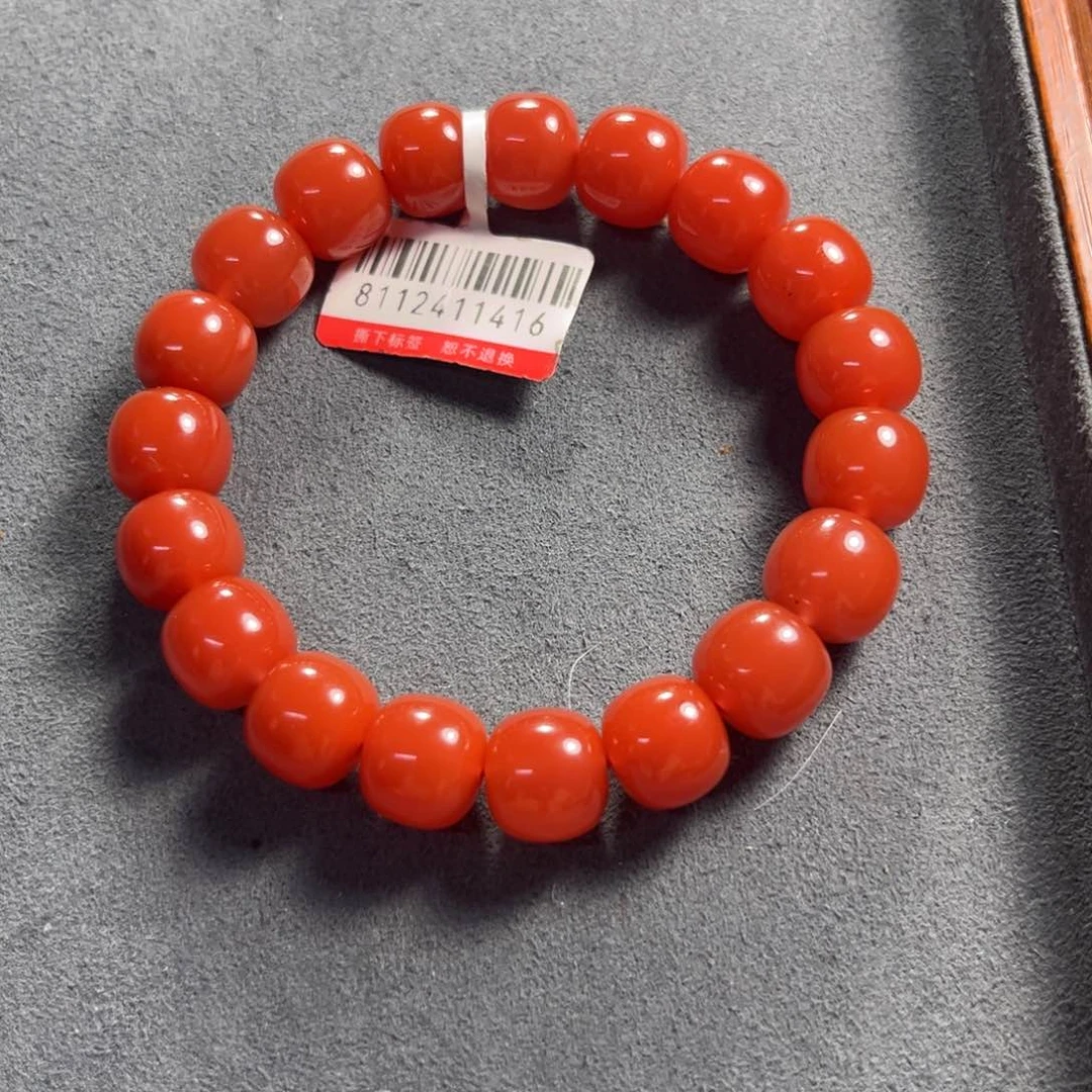南红玛瑙手串未镶嵌^****乔