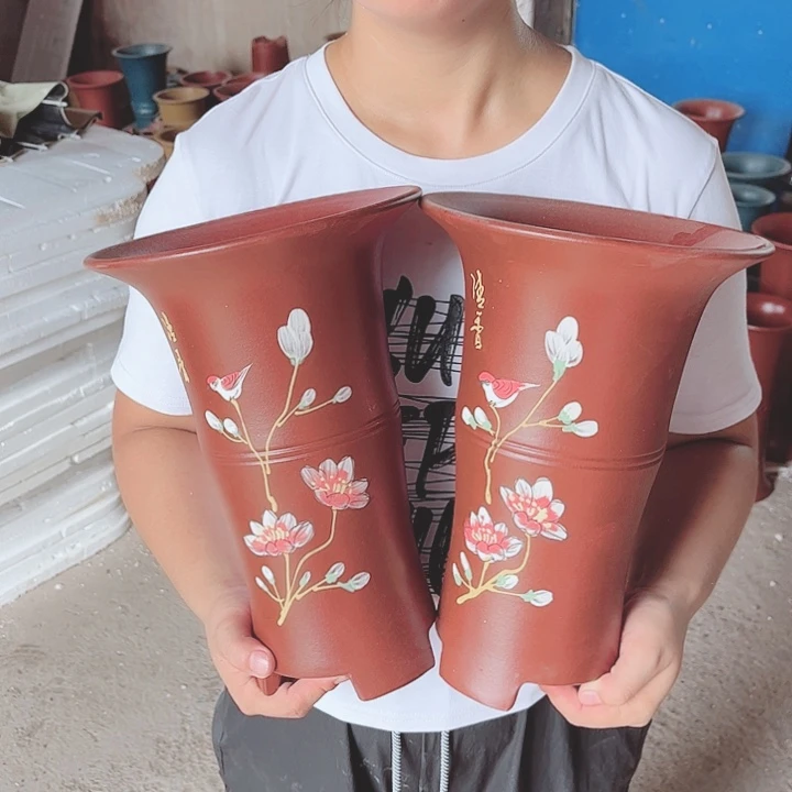 花盆紫砂宜兴紫砂精品花盆