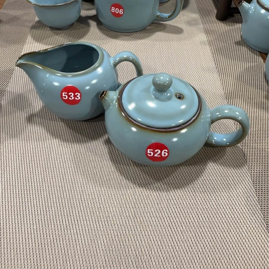 瓷片编号发货，小瑕疵！！