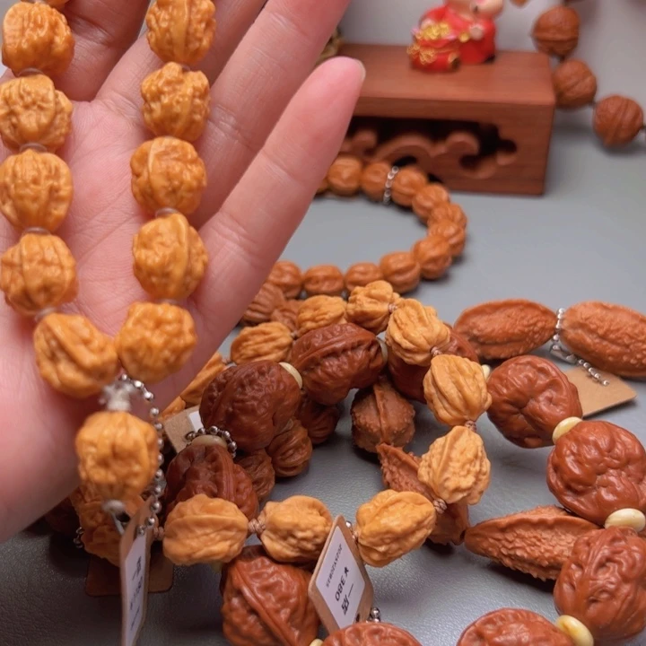 吊坠文玩核桃-*火核桃手串