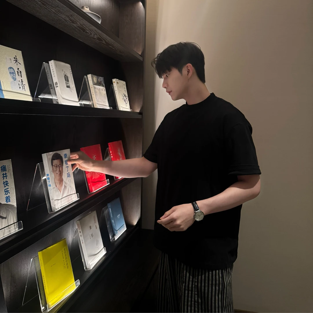 CT【重磅小领口】310g重磅t恤小领口半袖T恤型男必备嘉尔同款