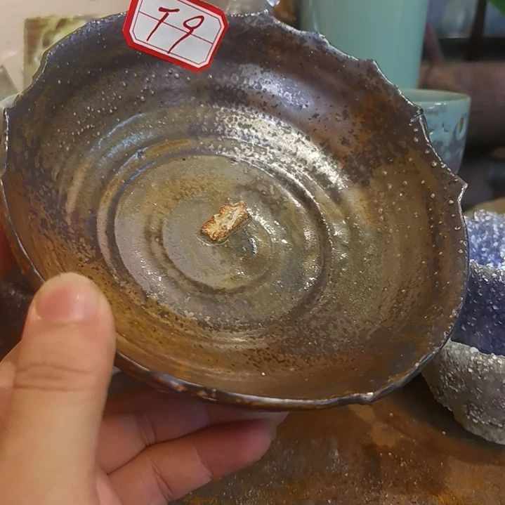 盘手工高温原矿窑变不退不换