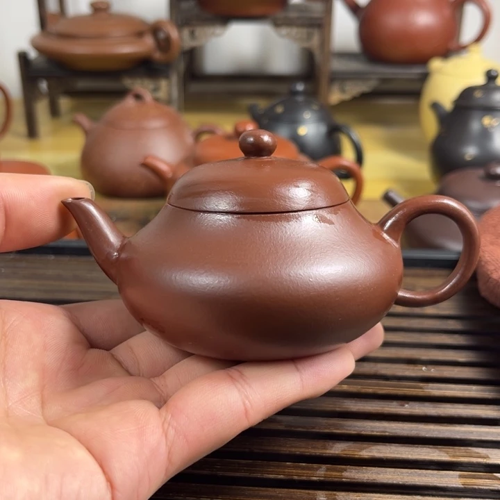 原矿紫砂半手工制作