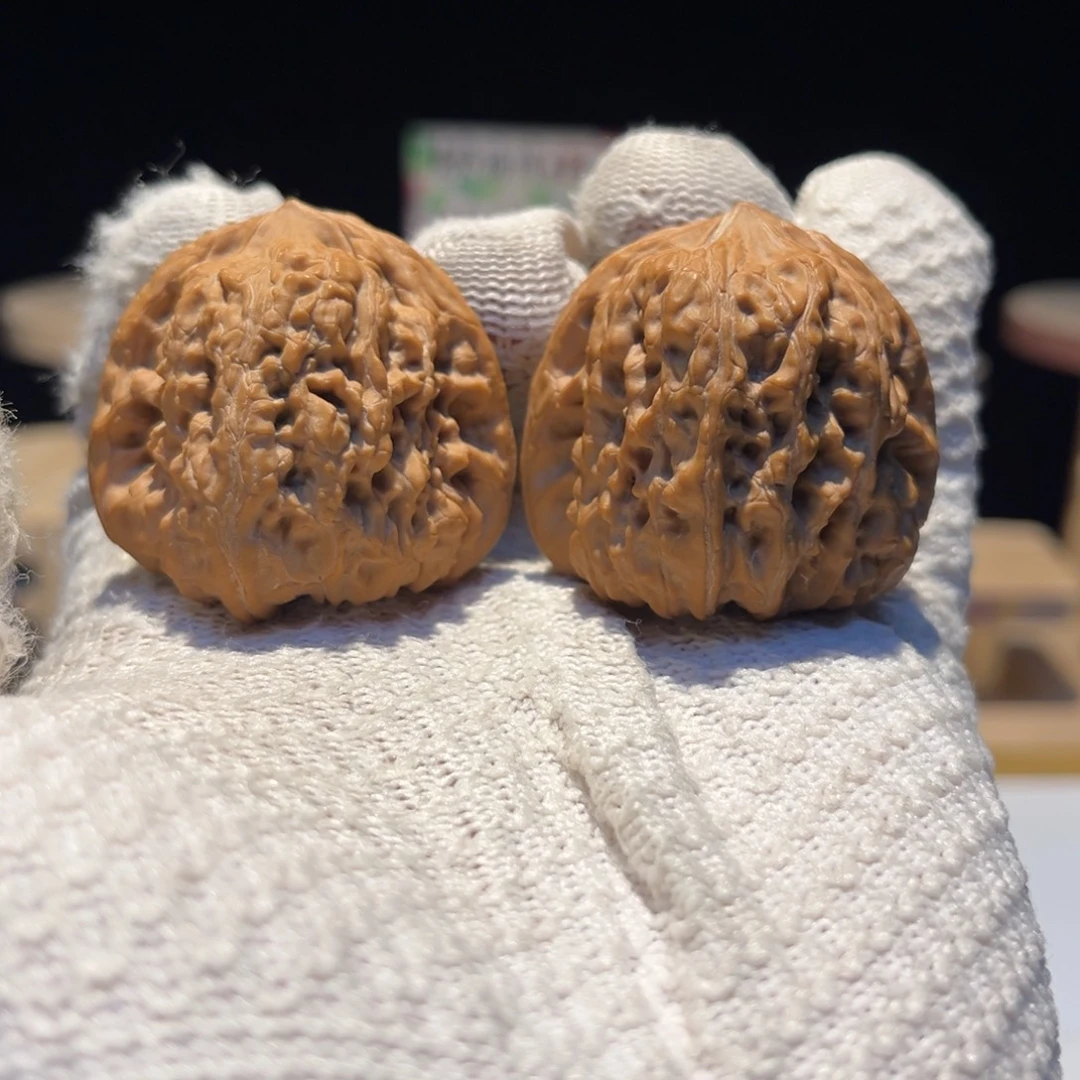 吊坠文玩核桃平谷凹底40