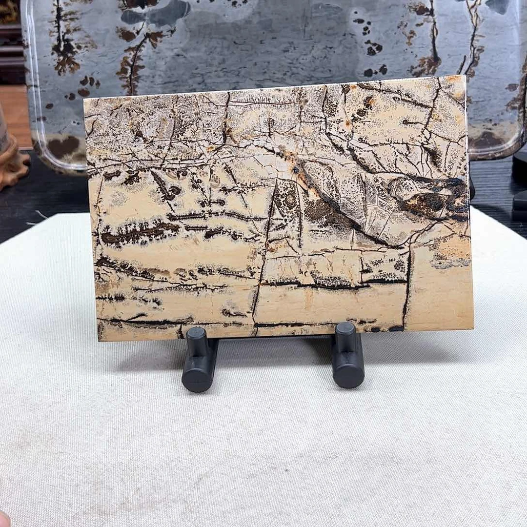 广西石广西天然国画石