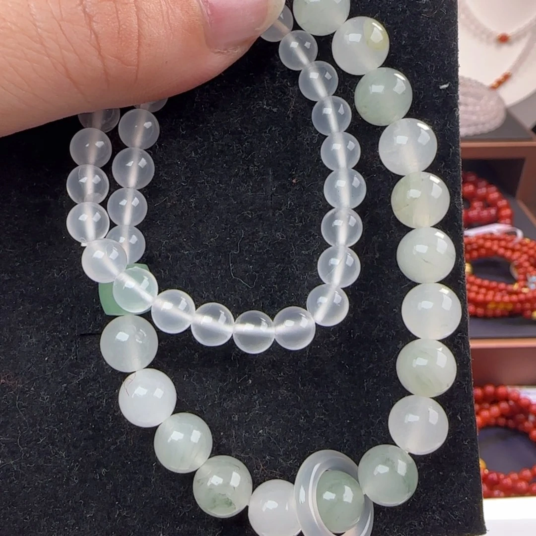 南红玛瑙未镶嵌手链