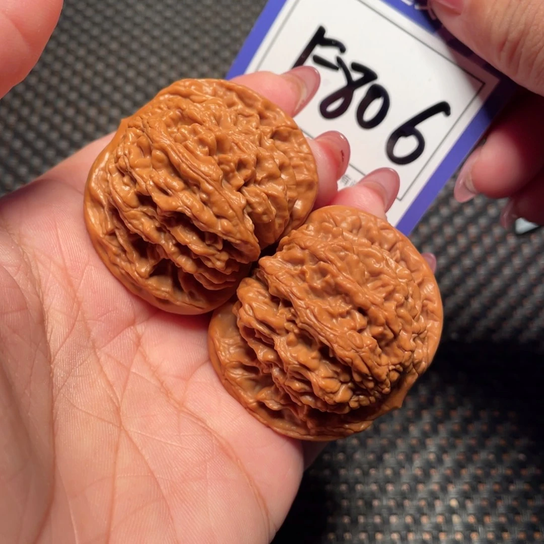 桃核把件806号麦穗43