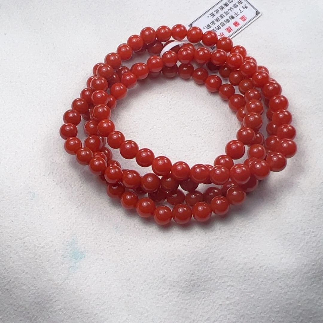 手串未镶嵌南红玛瑙