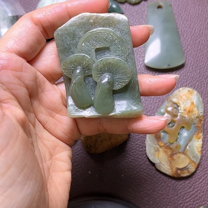 岫岩河磨玉（透闪石质玉）手绳未镶嵌