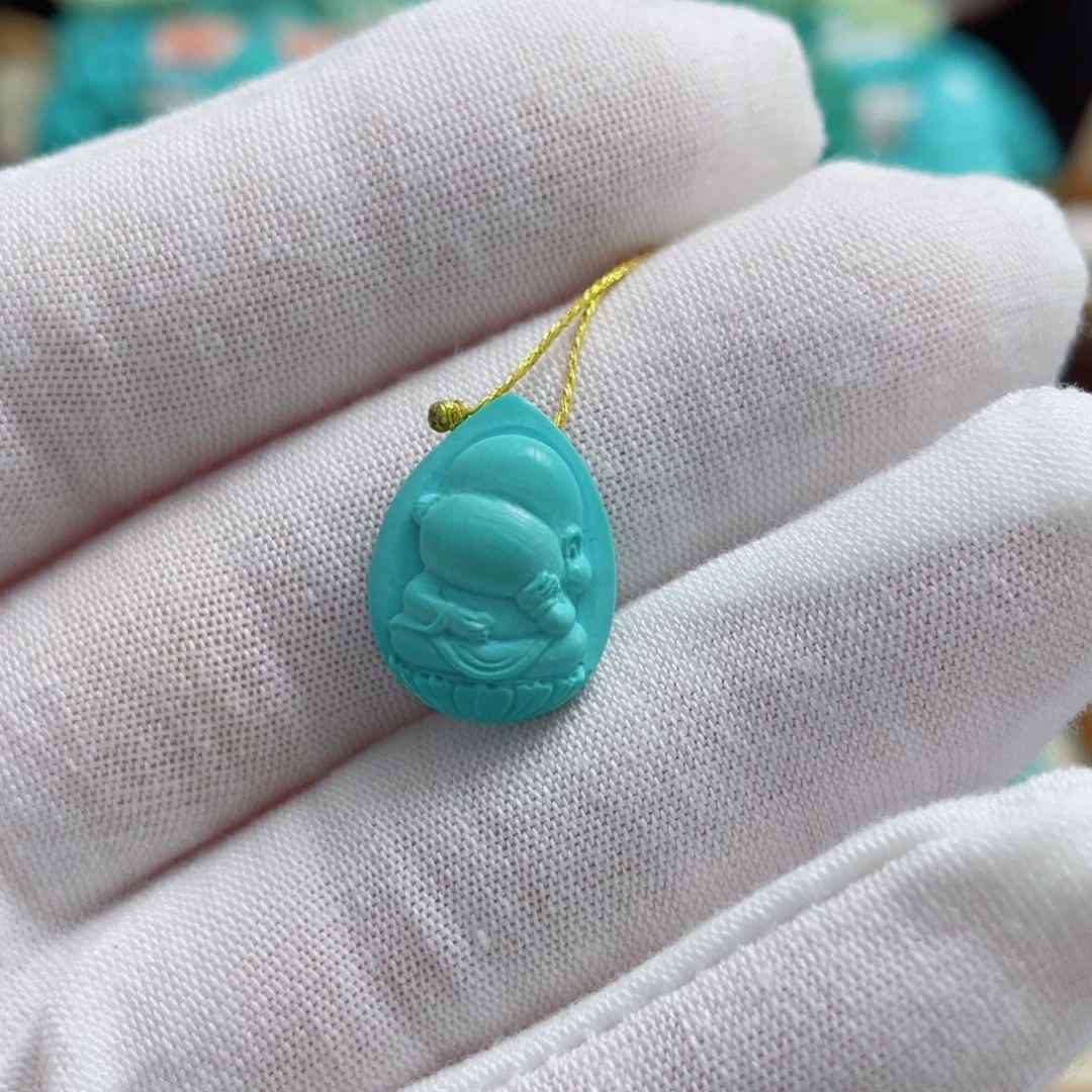 绿松石未镶嵌珠宝奇石