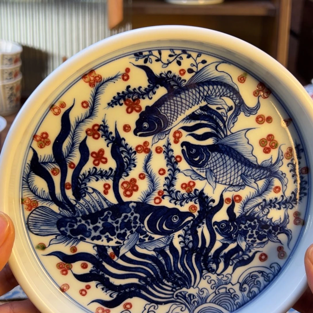 摆件新年快乐茶器百宝箱