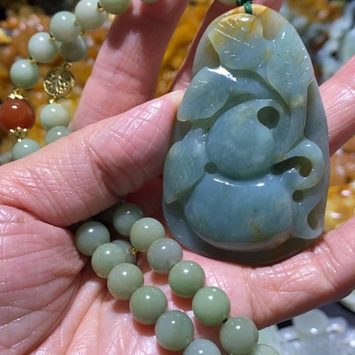 岫玉岫玉吊坠未镶嵌