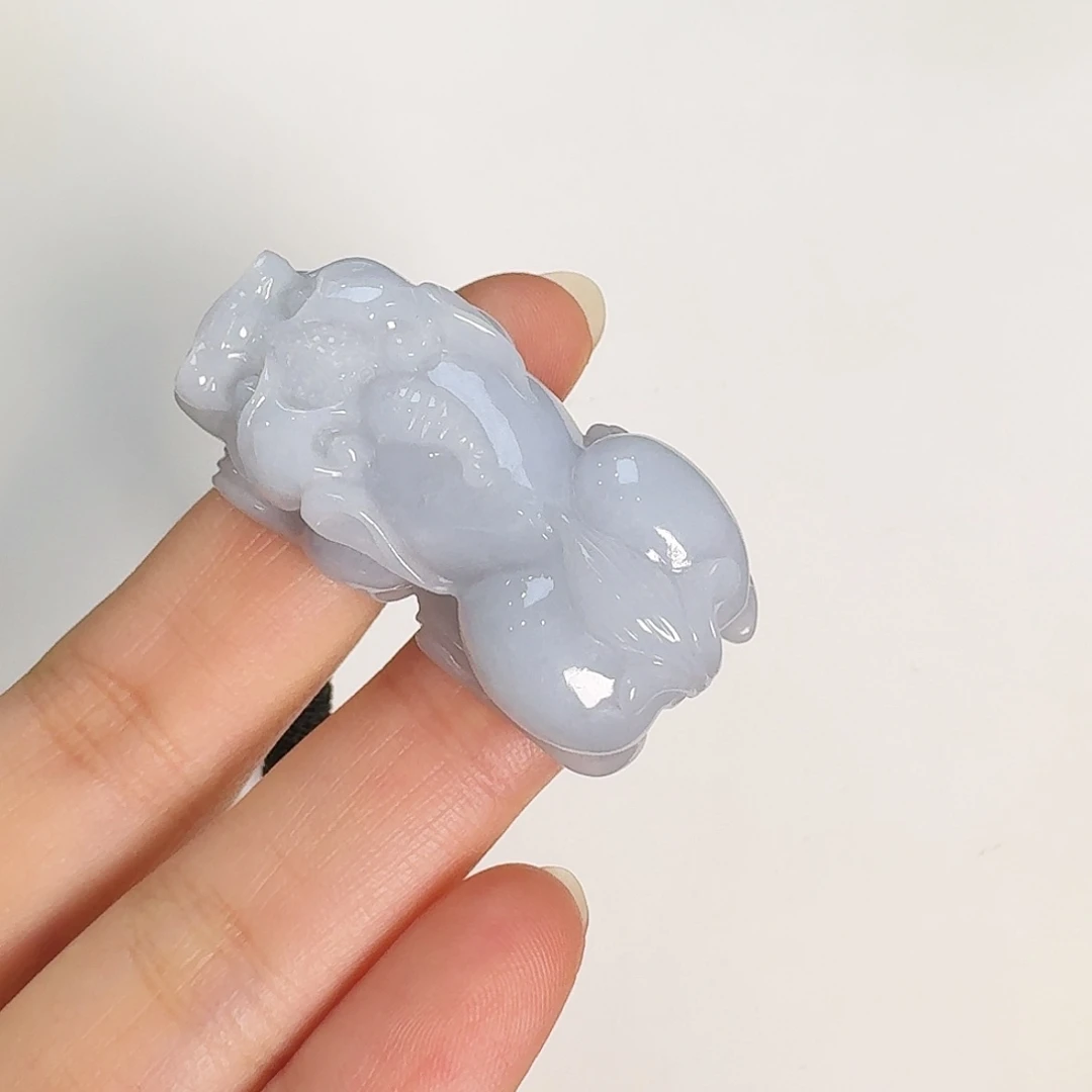 翡翠颈饰未镶嵌貔貅吊坠